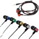 thumbnail image 1 of Auriculares intrauditivos con cableado trenzado universal de 3,5 mm para computadora de teléfono móvil Mp3,11 Feliz Sencillez, 1 of 5