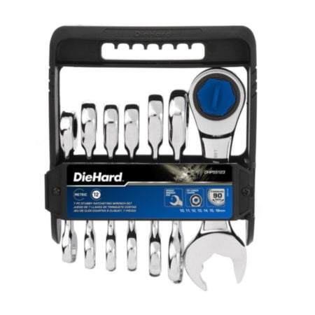 

DieHard Stubby Ratcheting Wrench Set Metric 7-Piece