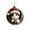 E, variant on ToyKingdee Christmas Tree Ornaments, A Kitten in The Tree Hole 2D Acrylic Hanging Ornament, Cats with Santa Hat Cute Pet Lover Christmas Decorations Gifts
