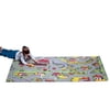 Constructive Playthings Town Center Nylon Play Rug for Kids, Multicolor