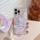 thumbnail image 4 of Sanrio-funda de teléfono con purpurina de Hello Kitty para iPhone, 15, 14, 13, 12, 11 Pro Max, X, XR, XS, arena movediza líquida, funda de lentejuelas ostentosas, Y2K, caliente, 4 of 4