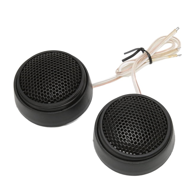 2 tweeters de coche altavoz estéreo con base tweeter de cúpula adhesiva de 1000 W para todos los sistemas de coche