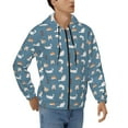 thumbnail image 4 of Zip Up Hoodies for Men - Sophisticated cartoon cute cat Long Sleeve Comfrt Men'S Fashion Hoodies & Sweatshirts, Jackets for Men Hoodies Pullover Clothing Clothes with Pouch, 4 of 5