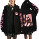 thumbnail image 1 of Sudadera de manga larga con cremallera de Kimetsu No Yaiba, Demon Slayer, Kokushibo, Kamado, Nezuko, Kyoujurou, 1 of 4