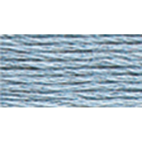 DMC Pearl Cotton Ball Size 8 87yd-Light Antique Blue