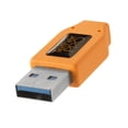 thumbnail image 3 of Cable Tether Tools TetherPro USB 3.0 a USB-C de 4,6 m, color naranja, 3 of 7