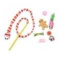 thumbnail image 4 of Juguetes Interactivos Salvador para Gatos Felpa Accesorios de Navidad Estilo A, 4 of 9