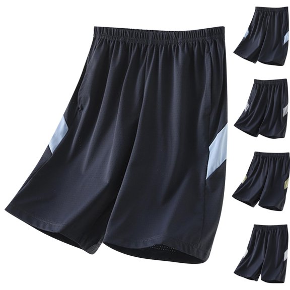 LIBRCLO Swim Trunks for Kids Boys Lightweight Quick Dry Board Shorts with Pockets Mesh Breathable Summer Hawaii Beach Shorts Blue 12 Years