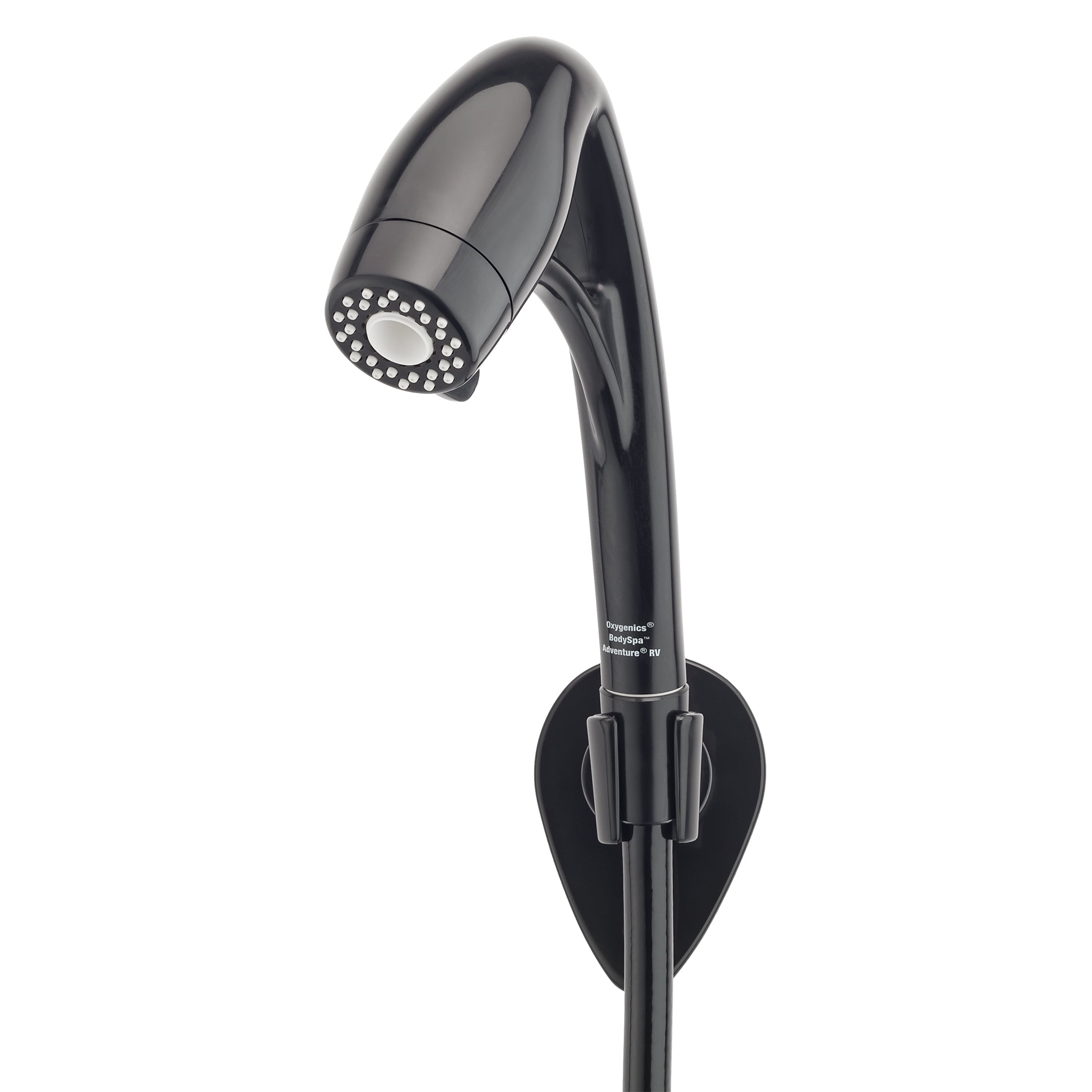 Oxygenics BodySpa Adventure RV 3-Setting Black Handheld Shower Head