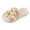 Pink, variant on Povozer Summer Lightweight Soft Bottom Breathable Girls Beach Slipper(Beige,1 Big Kid)