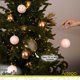 thumbnail image 3 of Esferas para árbol de navidad Artego de 8 cm de diámetro paq 18 esferas Dorado *Línea Detail Con: 2 estilos emboss y un cromado, para colgar Christmas ornaments, 3 of 7