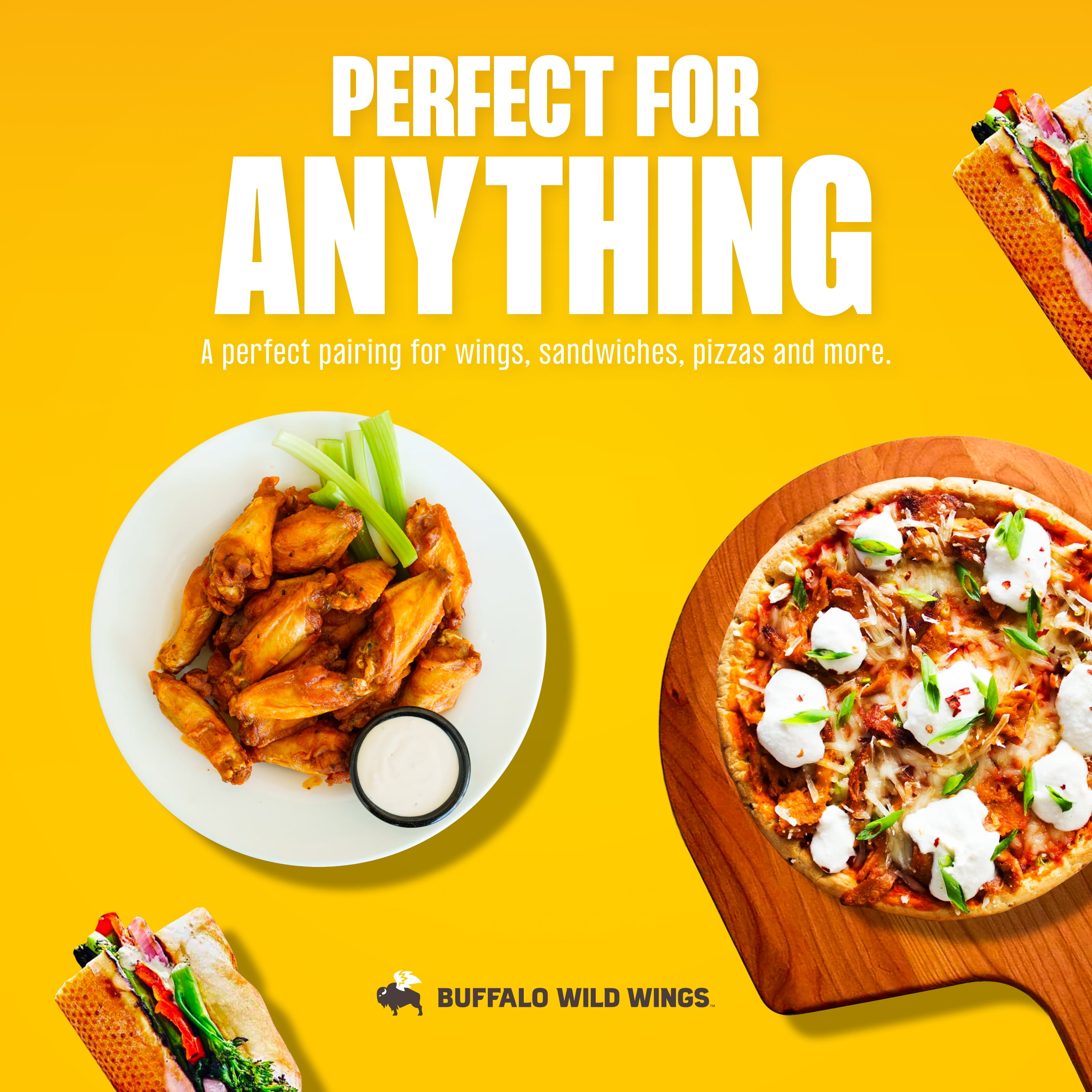 (2 pack) Buffalo Wild Wings Southwestern Ranch Sauce, 12 fl. oz.