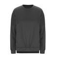 thumbnail image 7 of Busydd Womens Sweatshirt Long Sleeve Crewneck Sweatshirts Solid Color Basic Hoodie Casual Loose Fall Sweatshirt Pullover Tops, 7 of 7