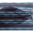 thumbnail image 4 of oneOone Viscose Chiffon Fabric Stripe & Diamond Geometric Printed Fabric 1 Yard 42 Inches Wide, 4 of 4