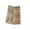 01 Khaki, variant on Women's Wide Leg Comfy Summer Lounge Shorts Elastic Waist Loose Pajama Bottoms Floral Bermuda Shorts