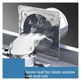 thumbnail image 3 of 6inch Inline Extractor Exhaust Fan Ventilation Pipe Fan Kitchen Wall Window Stainless Steel ,Portable, 3 of 6