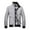 Gray, variant on VERUGU Jackets for Men Winter Casual Zipper Solid Warm Casual Fashion Thickening Coat Black XXL