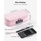 thumbnail image 2 of Estuche Zannaki con cerradura para niños y niñas, suave y de gran capacidad, con asa, ideal para útiles escolares, bolígrafos, papelería, organizador para niños, adolescentes y adultos, color negro., 2 of 7