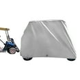 thumbnail image 3 of Seamander Waterproof Golf Cart Cover 2-4 Passenger Dustproof Storage for EZ Go Club Yamaha, Gray, 3 of 4