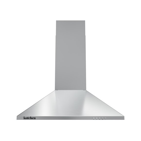 Campana piramidal Extractora de Cocina KUTCHEN KCP10260- 60 cm Acero Inoxidable Luz LED Filtros Lavables