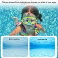 thumbnail image 7 of Kids Goggles with Nose Cover, HD Wide View Anti-Fog Toddler Swim Goggles, No Leak Adjustable Clip on Swim Mask for Kids Youth 4-16, 7 of 7