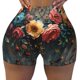 thumbnail image 2 of Balery Floral Dreamcatcher Elegance Pantalones cortos de entrenamiento estampados para mujer, sin costuras, ajustados, para gimnasio, yoga, correr, deportes, ejercicio activo, fitness.-Small, 2 of 8