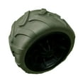 thumbnail image 2 of Colaxi Pièce de Roulette en PU Solide de Remplacement, Robuste, pour Chariot d'Extérieur, Chariot de Plage Pliant, Chariot de Camping Pliable, Gris Bleu, 2 of 8