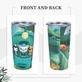 thumbnail image 4 of The Octonauts Car Cup With Straw 20oz Stainless Steel Tumbler Push-Pull Lid Sports Water Bottle Insulated Travel Cup, 4 of 8