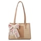thumbnail image 5 of Nuevo bolso de paja, sencillo y elegante, tipo pañuelo de seda, bolso de hombro para mujer, bolso de playa de verano de gran capacidad., 5 of 5