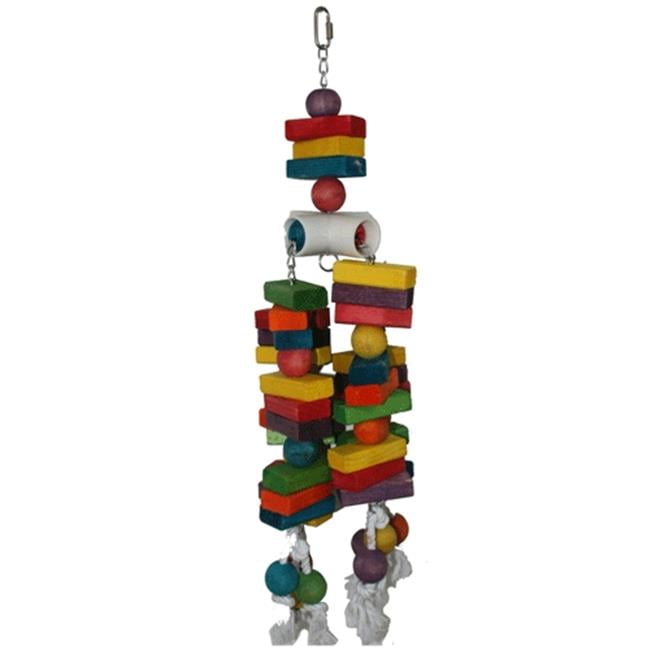 A&E Cage HB01398 21.5 x 6.25 x 6.25 in. Lovers Paradise Bird Toy, Large ...