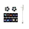 thumbnail image 2 of 2-in-1 Galaxy Projector Night Light, USB Starry Sky Night Light Projector with Adjustable Brightness, Mini LED Projection Lamp for Bedroom Ceiling Wall Room Decor - B, 2 of 6