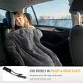 thumbnail image 4 of MaxKare Heated Blanket, Electric Throw Blanket for Car & Home Use, 3 Heating Levels, 3 Timers, 59" x 43" Gray, 4 of 11