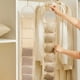 thumbnail image 4 of Organizador de almacenamiento colgante plegable | Ropa interior, calcetines, accesorios pequeños | Diseño de gran capacidad que ahorra espacio | Fácil de instalar, dormitorio, dormitorio | 85x15,5cm, 4 of 8