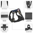 thumbnail image 6 of Lsque Sloth with Donuts Dog Harness, No-Pull Pet Harness with 2 Leash Clips, Adjustable Soft Padded Dog Vest with Easy Control Handle for Large Dogs-Medium, 6 of 9