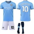 2425 Manchester City home jersey football uniform children's jersey set