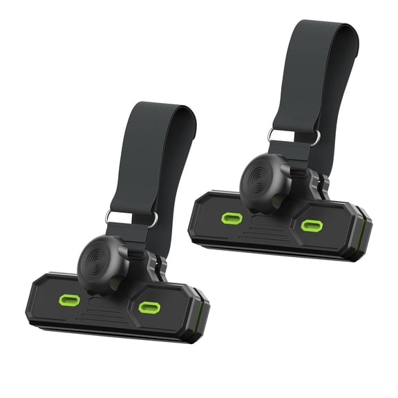 RVGUARD RV Awning Clamps Max, Upgraded Camper Awning Clip, UV Stabilized Nylon Material, Heavy-Duty Anti-Slip Pads, Prevents Tearing & Flapping, Strong Holding Power, 2 Pack