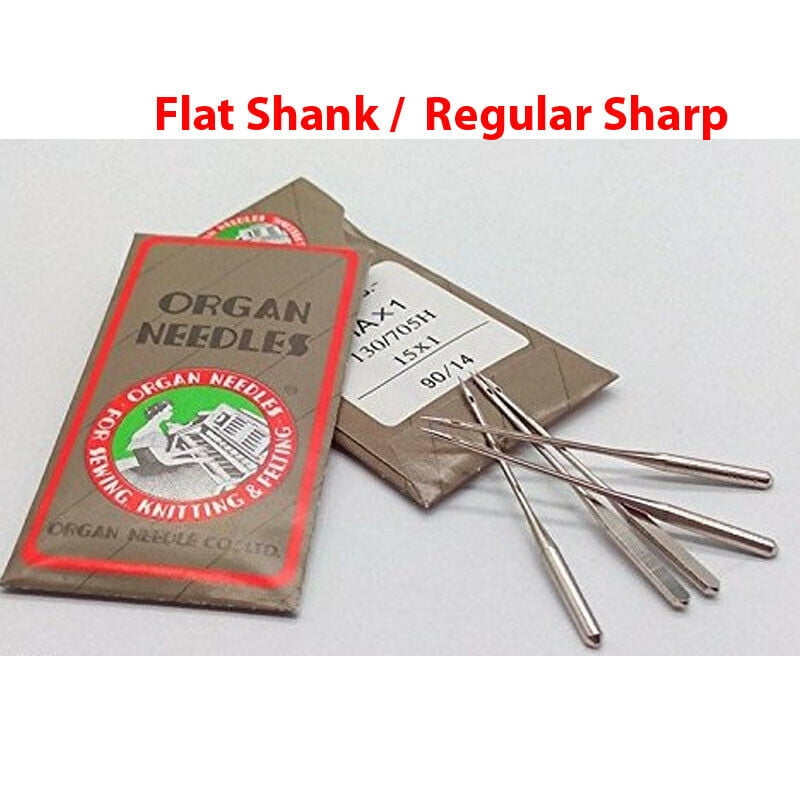 30 Pcs ORGAN HAx1 HA1 15X1 130R HOME SEWING MACHINE FLAT NEEDLES Size