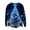 03 Blue, variant on Womens Christmas Sweater Women Sweater Cozy Christmas Print Sweater with Round Neck and Long Sleeves for A Chilly December