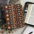 thumbnail image 4 of FOR U DESIGNS Aztec Southwest Bible Cover for Women Size L PU Leather Bible Case with Handle Wear Resistant Bible Book Cover Carrying Case with Zipper Crossbody Backpack Bag Purse, 4 of 7