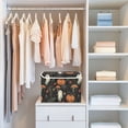 thumbnail image 4 of Yayeee Collapsible Cube Storage Bin with Lid Fabric Closet Decorative Basket with Handles, Autumn Ghost Pattern, 4 of 7