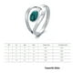 thumbnail image 3 of Sonducket Anillos Joyas Turquesa Plata Moda Mujer Antiguo Piedra Adornos Piedras preciosas Boda Elegante Lujo Aniversario Ropa, zapatos y accesorios Miscelánea ocho Sonducket AP016468-03, 3 of 6