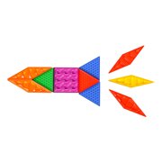 edxeducation Translucent Sensory Pattern Blocks