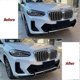 thumbnail image 3 of For Bmw X3 G01 X4 G02 Ix3 G08 M Pack Front Bumper Splitter Lip Spoiler Diffuser Guard Body Kit Cover 2022 2022+ Gloss Black Abs, 3 of 5
