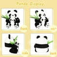 thumbnail image 2 of TYMZDYN 12" Plush Panda Stuffed Animals with Panda Baby Soft Toy, Native Mom & Baby Plush Bamboo Panda, 2 of 6