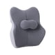 thumbnail image 3 of Almohada de Apoyo Lumbar para Oficina, Almohada de Cintura, Cojín de Apoyo para La Espalda Transpirable para Silla de Juegos, Silla de Oficina, Coche, Gris, 3 of 7