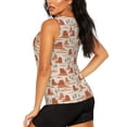 thumbnail image 3 of Lsque Western Desert Nature Landscape Printed Workout Tank Tops for Women, Athletic Sports Tank Tops, Compression Sleeveless Dry Fit Shirts,Sleeveless Yoga Shirt-Medium, 3 of 9