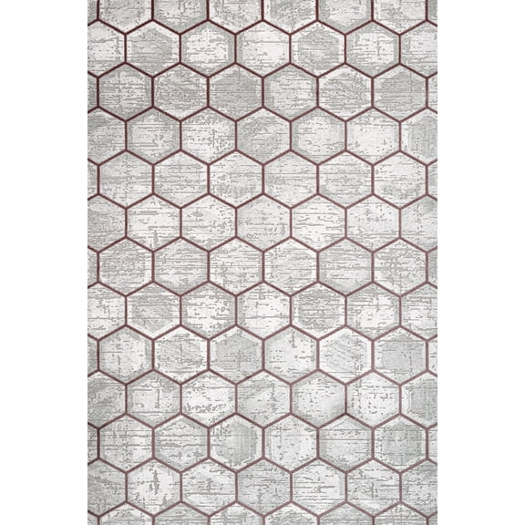 Grey Geometric Area Rugs for Living Room Washable Rugs Boho Moroccan Area Rug Soft Neutral Geometric Bohemian Carpet Distressed Indoor Rug for Bedroom Dining Room Office Foldable Nonslip Rug