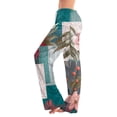 thumbnail image 2 of PEXLYCLU Hippie Clothes for Women, Boho Pants, Parachute Pants Woman, Boho Pants for Women - Hippie Harem Pants Women - Womens Yoga Pants – Comfy Bohemian Flowy Hippie Clothes, Blue L, 2 of 5