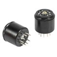 thumbnail image 4 of 4 Pcs 4x 9Pin Bakelite Vacuum Tube Socket Saver base For 12AX7 12AU7 ECC82 ECC83 amps, 4 of 5
