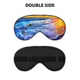 thumbnail image 2 of PAYOHTO Sunset Hawaii Beach Waves Soft Sleep Mask Comfort Pure Silk Eye Cover for Travel Office Camping, 2 of 7